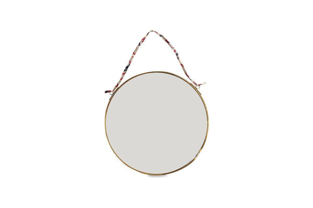 Miroir rond Kiko - Laiton