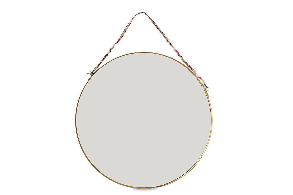 Miroir rond Kiko - Laiton