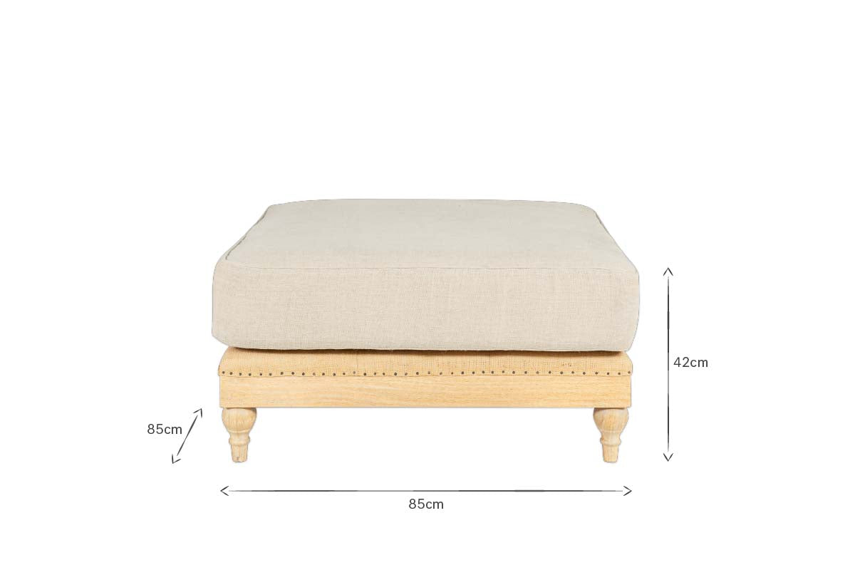 Canapé Modulaire Krissa - Repose-pieds