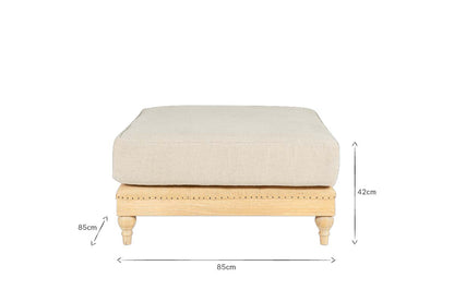 Canapé Modulaire Krissa - Repose-pieds