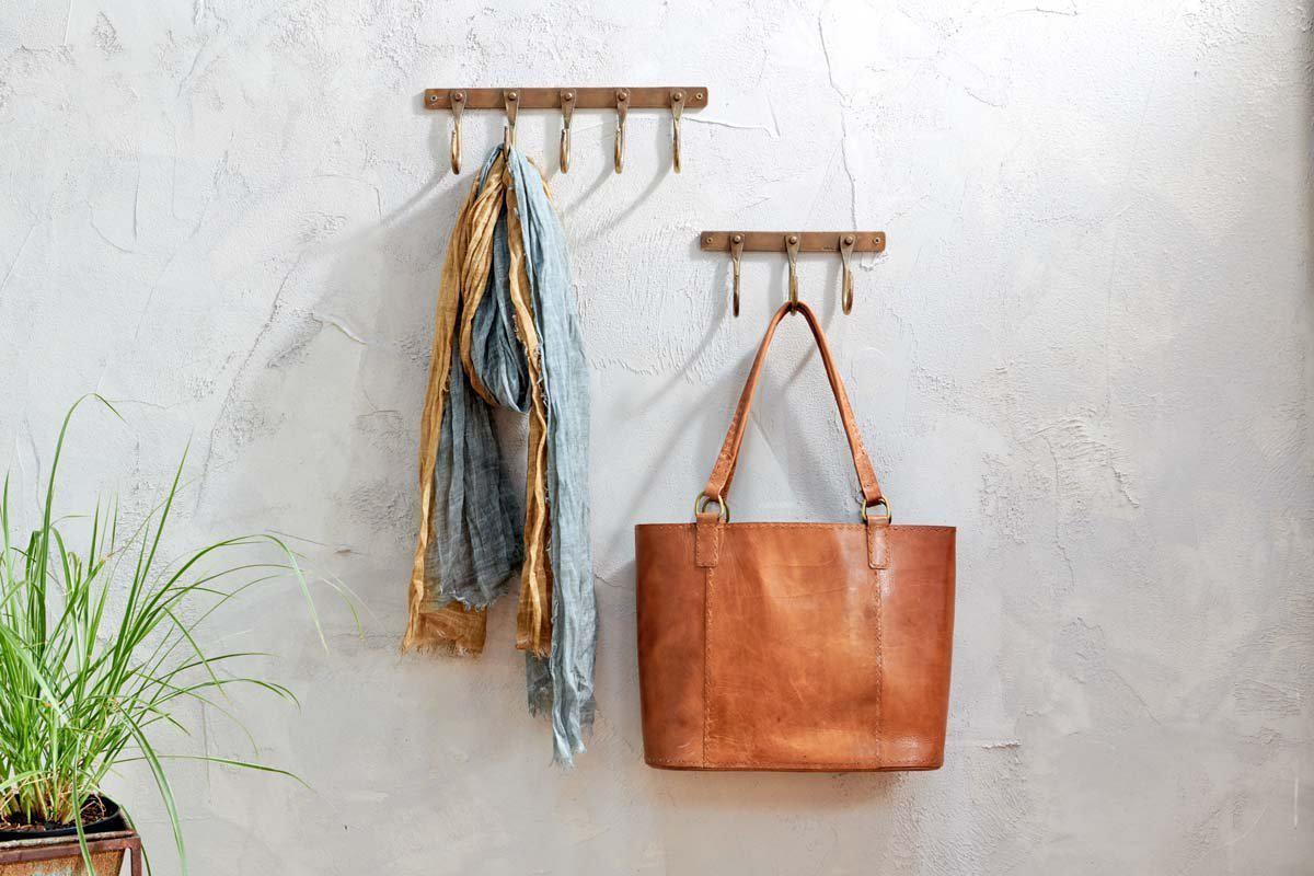 Crochets en fer Kuna - Laiton antique