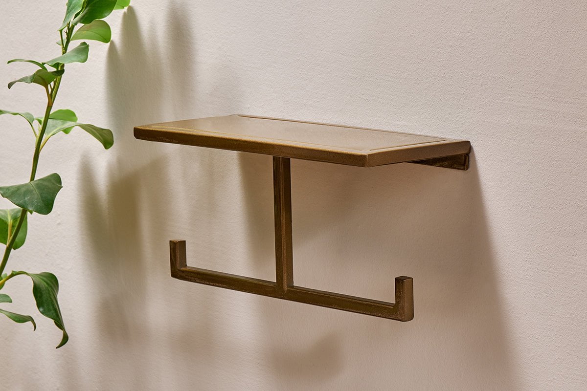 Porte-rouleau de papier toilette mural Mahi