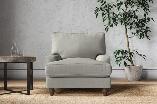 Fauteuil Marri - Brera Lin Fumé