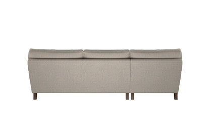 Canapé méridienne Marri Grand avec accoudoir gauche - Brera Linen Granite
