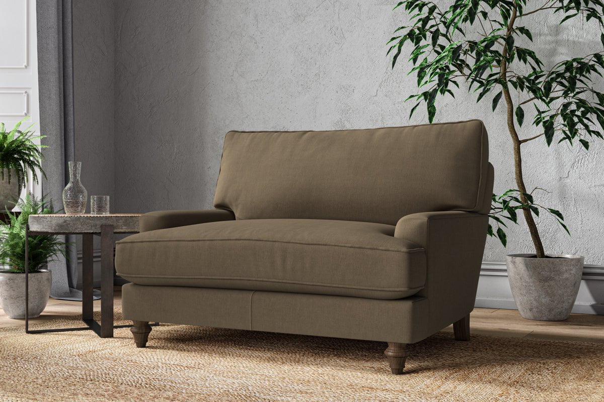 Canapé deux places Marri - Lin Brera Châtaigne