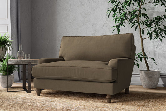 Canapé deux places Marri - Lin Brera Châtaigne