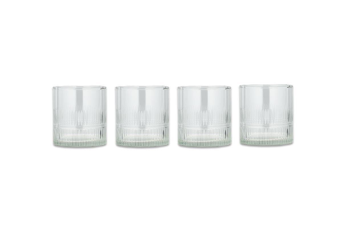 Gobelet Mila - Transparent (Lot de 4)