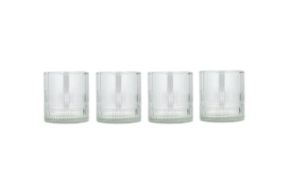 Gobelet Mila - Transparent (Lot de 4)