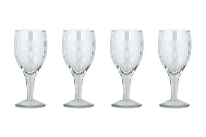 Verres à vin Mila - Transparents (Lot de 4)