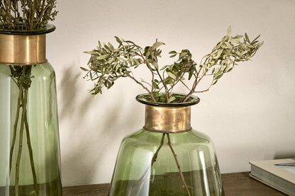 Vase en verre Miza - Vert