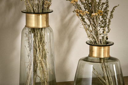 Vase en verre Miza - Fumée