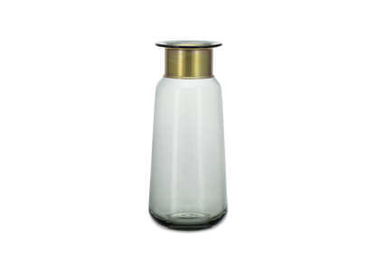 Vase en verre Miza - Fumée