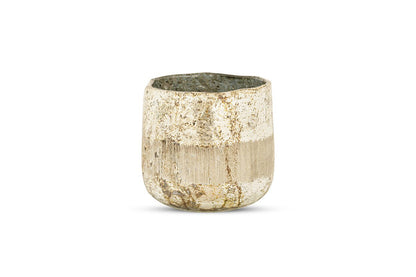 Bougie chauffe-plat en verre recyclé Nimit