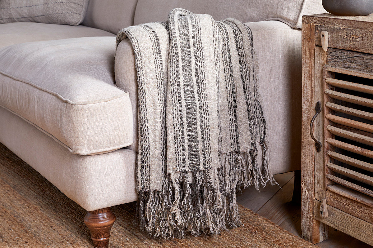 Jeté en lin d'Odisha