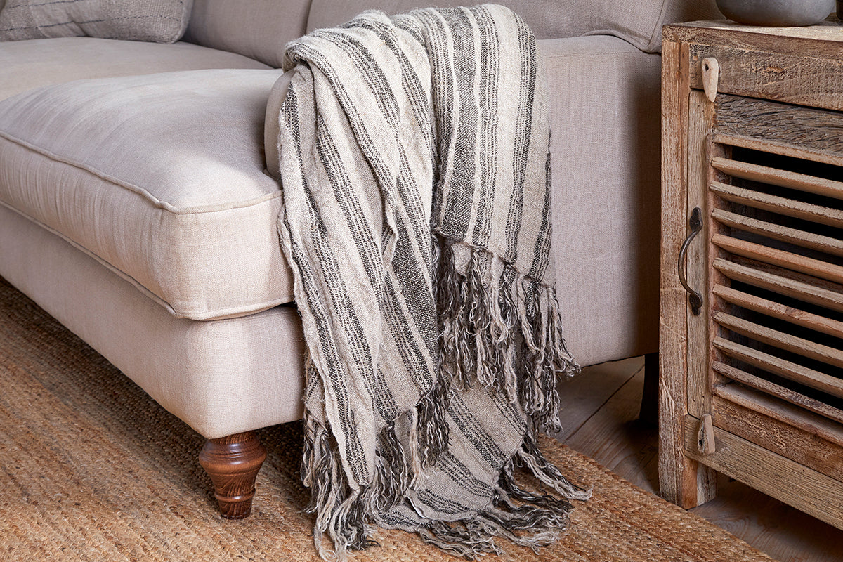 Jeté en lin d'Odisha