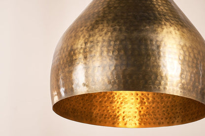 Pendentif Quinn en métal martelé - Petit