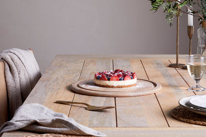Cloche à gâteau en verre recyclé