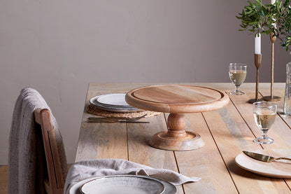 Présentoir à gâteaux en forme de cloche en verre recyclé