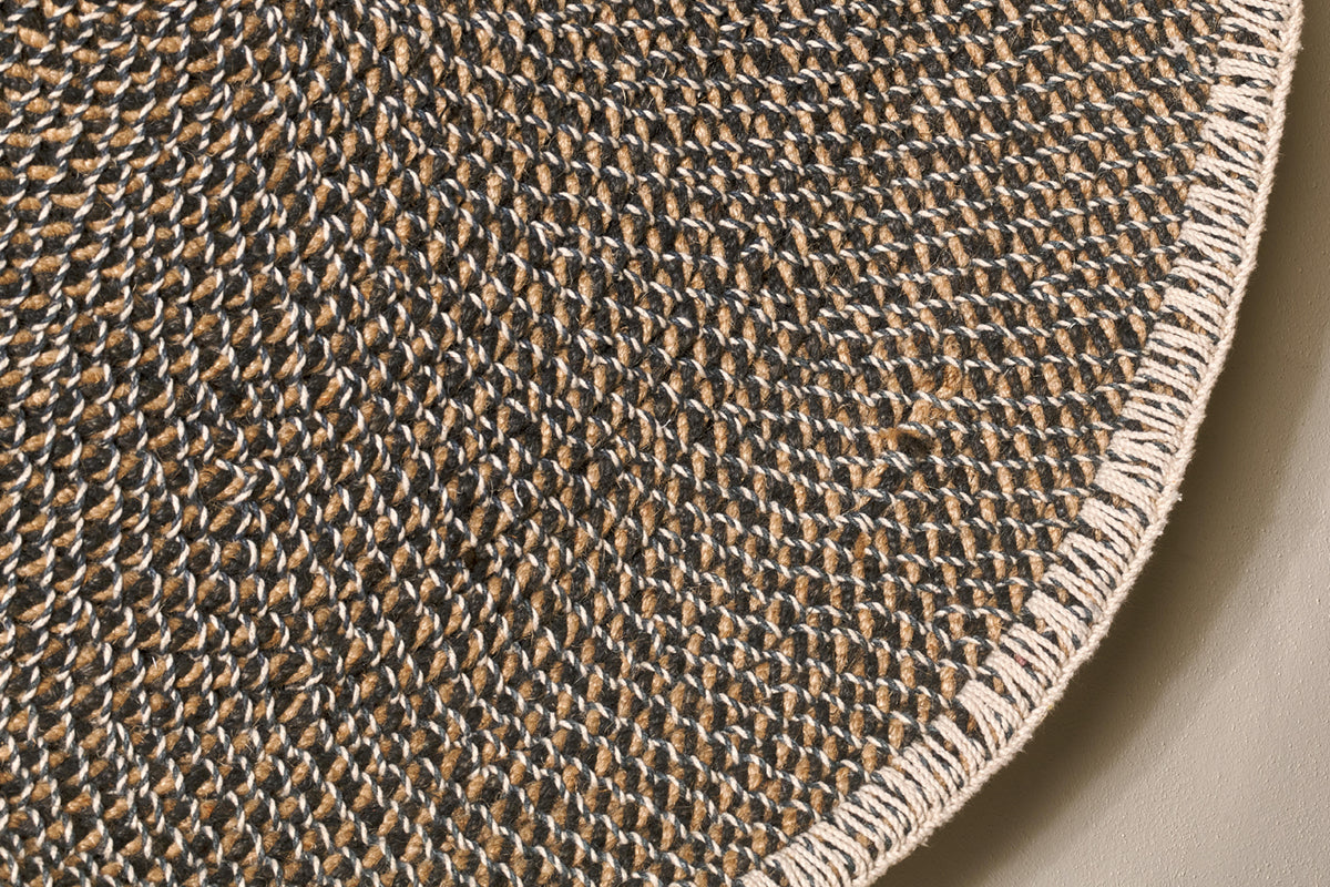 Décoration murale Sadie Basket - Noir et naturel