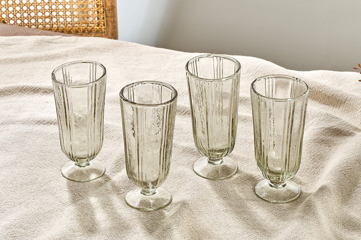 Verres à vin hauts Sigiri - Transparent - (Lot de 4)