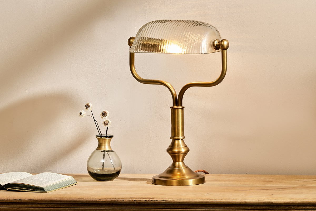 Lampe de bureau vintage Ulani