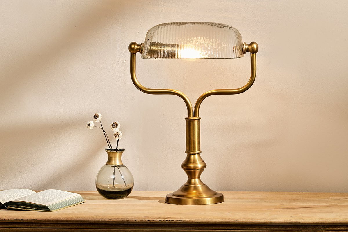 Lampe de bureau vintage Ulani