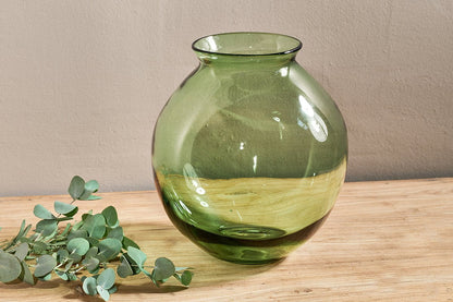 Vase en verre Vanita - Vert - Large