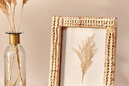 Cadre photo en rotin Yanis