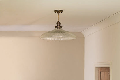 Plafonnier Zowie en verre recyclé - Grand