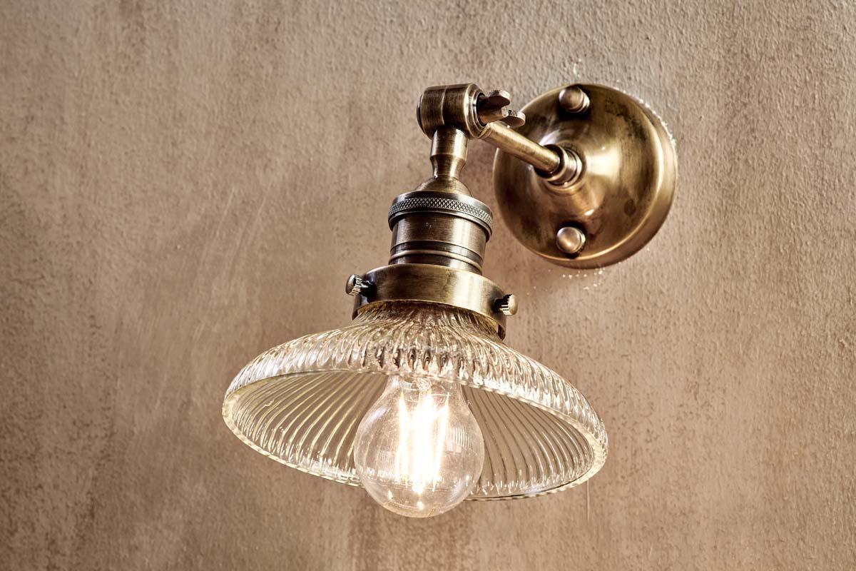 Applique murale Zowie en verre recyclé - Petit modèle