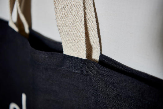 Sac fourre-tout en jute et coton